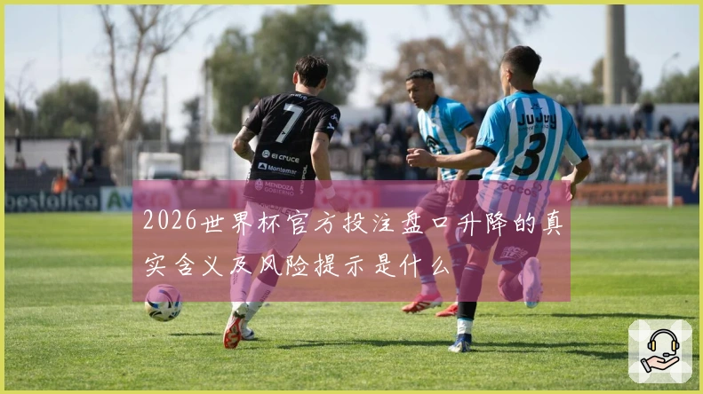 2026世界杯官方投注盘口升降的真实含义及风险提示是什么